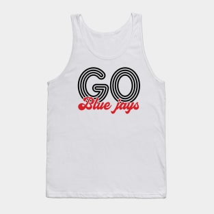 Go Blue Jays - Football Tank Top